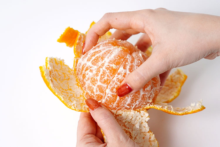 剥きやすく、きれいに剥くことができます