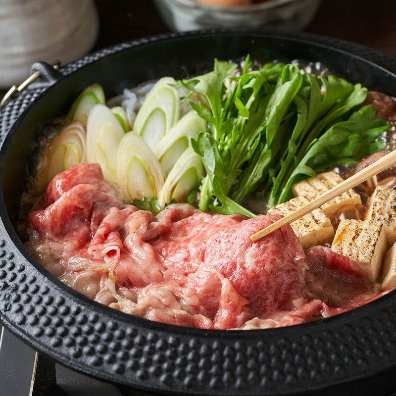 【送料込】華蓮 鹿児島黒牛すきやき用 ご自宅用 300グラム×2パック 3～4人前の商品画像02