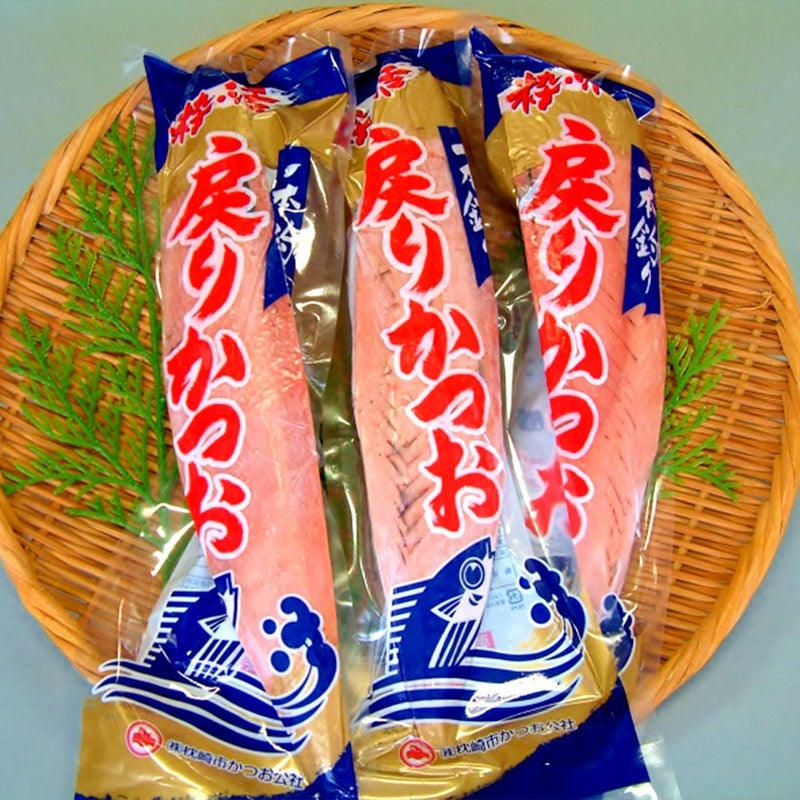 枕崎 一本釣り戻りかつお刺身セット 700グラム | かつお公社の商品画像02