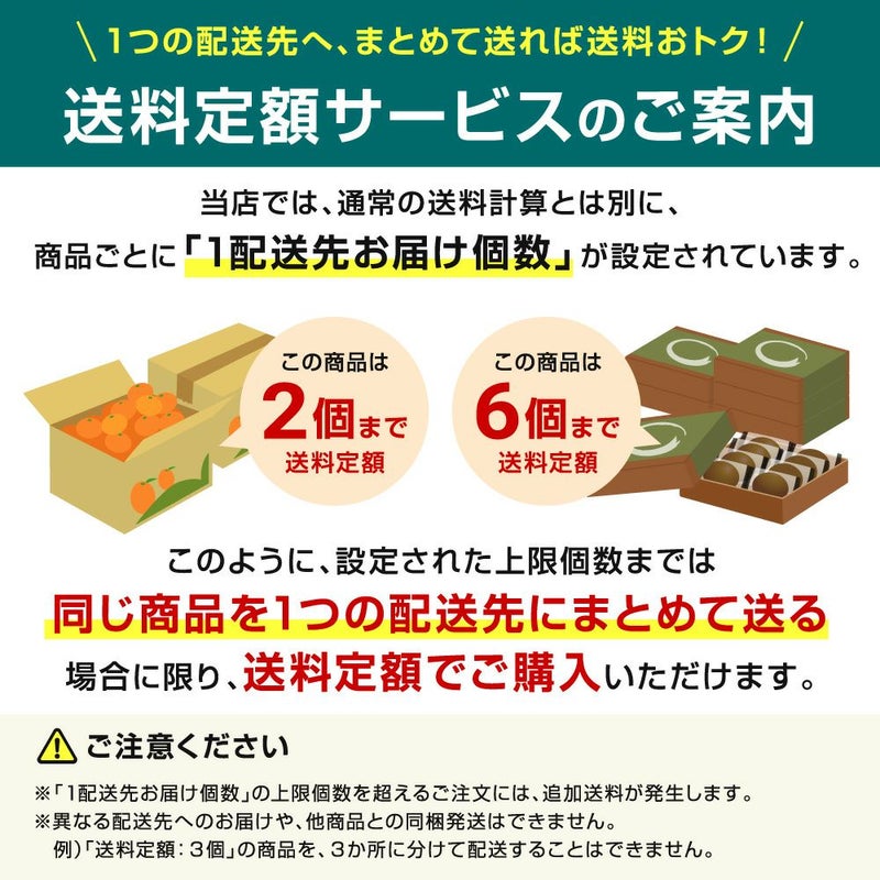 送料定額サービスのご案内